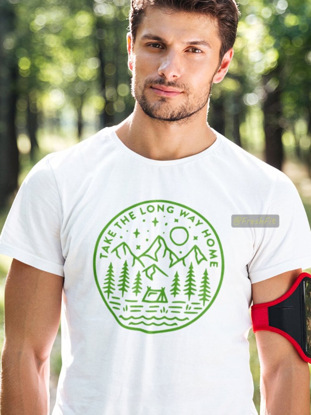 🆕Take The Long Way Home White T-Shirt Graphic Tee